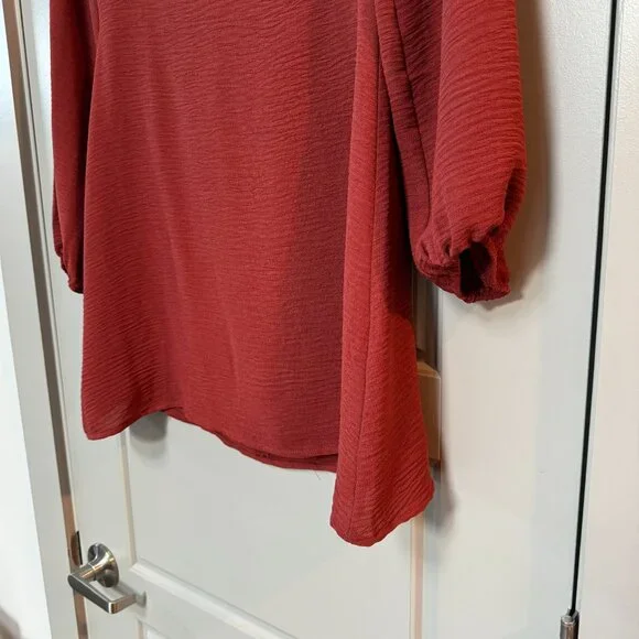 ALTAR'D STATE | Long Sleeve Deep Cut Knot Mini Dress Size Medium - Picture 7 of 11